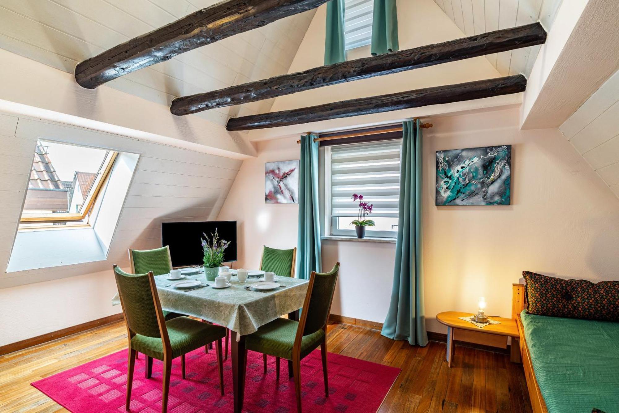 Ferienwohnung Blaues Haus Ubstadt-Weiher Dış mekan fotoğraf