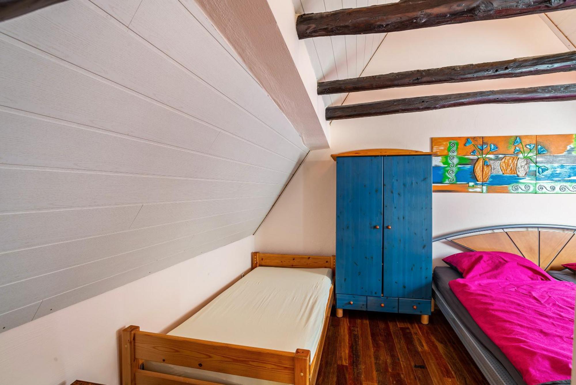 Ferienwohnung Blaues Haus Ubstadt-Weiher Dış mekan fotoğraf