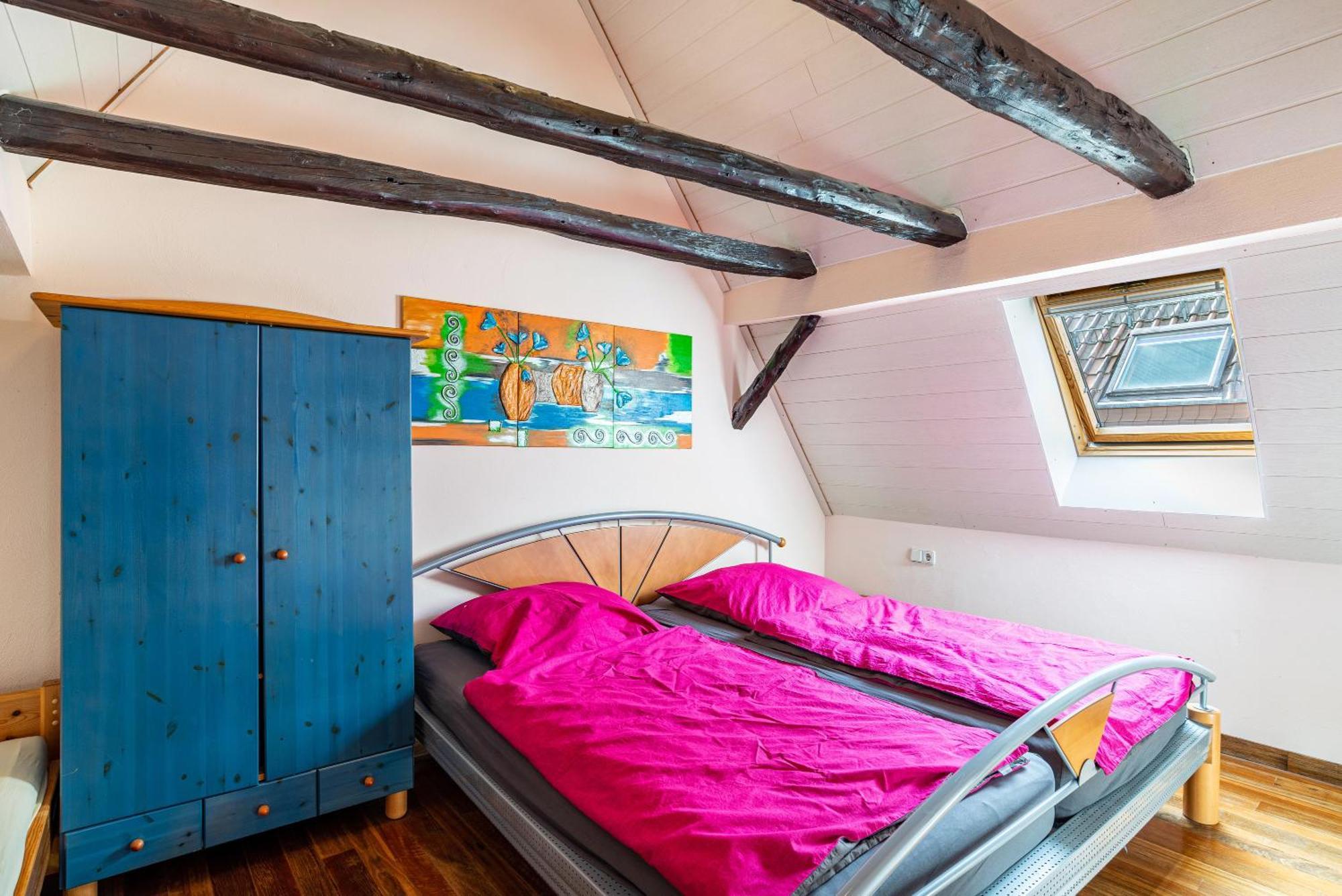 Ferienwohnung Blaues Haus Ubstadt-Weiher Dış mekan fotoğraf