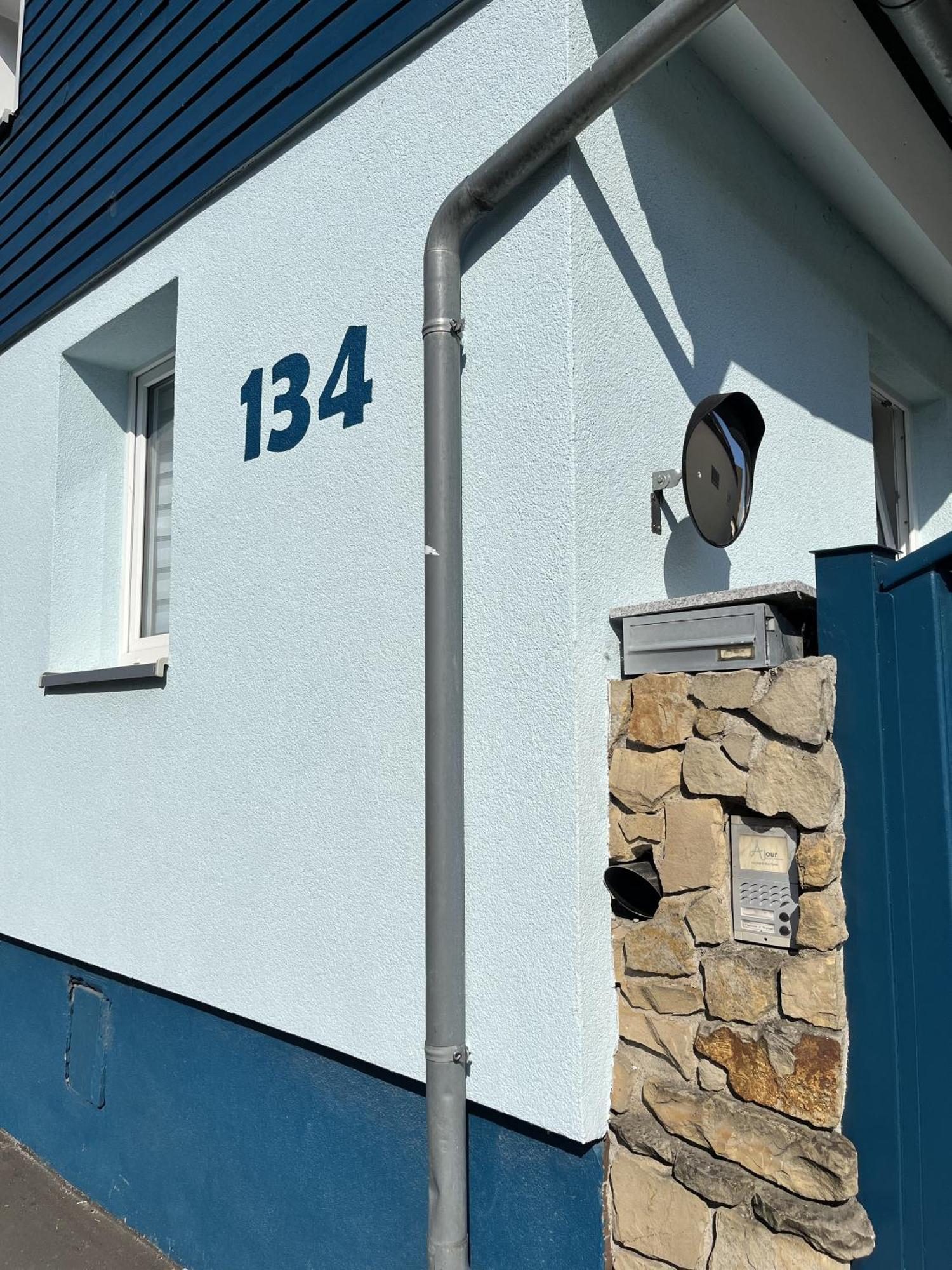 Ferienwohnung Blaues Haus Ubstadt-Weiher Dış mekan fotoğraf
